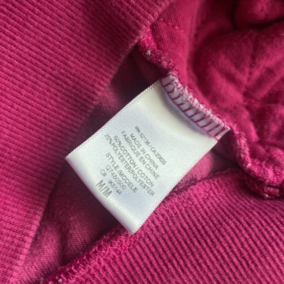 GUESS velour zip up track jacket size medium - Picture 9 of 9